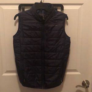 Vineyard Vines Navy Blue Puffer Vest